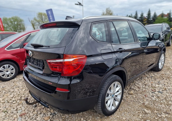 BMW X3 cena 56200 przebieg: 202000, rok produkcji 2013 z Przemyśl małe 631